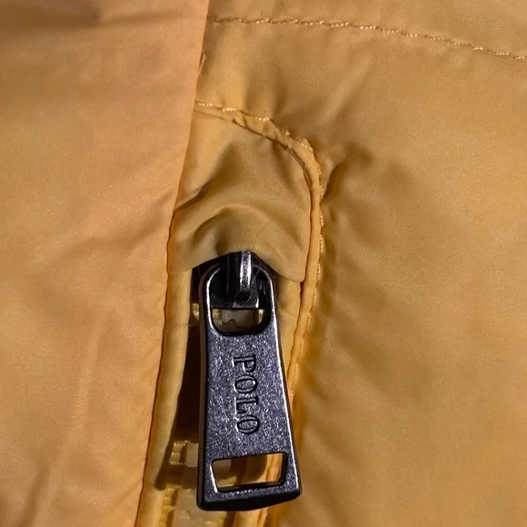 Polo Ralph Lauren 🔥 Men’s Yellow Hooded Packable Puffer Jacket Coat NWT - Picture 9 of 16